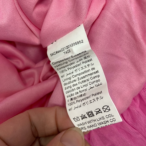 NWT Pink Sequin and Tulle‎ Mermaid Prom Homecoming Dress Size M - Picture 14 of 16